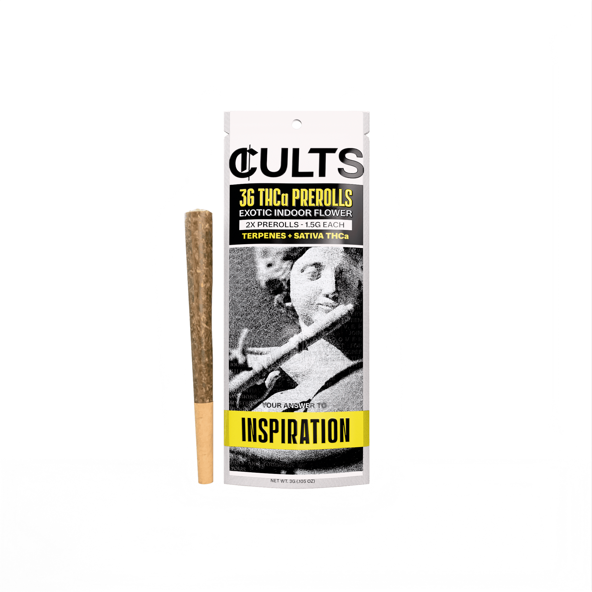 3G THCA Effects Pre-Rolls (2 Pack)