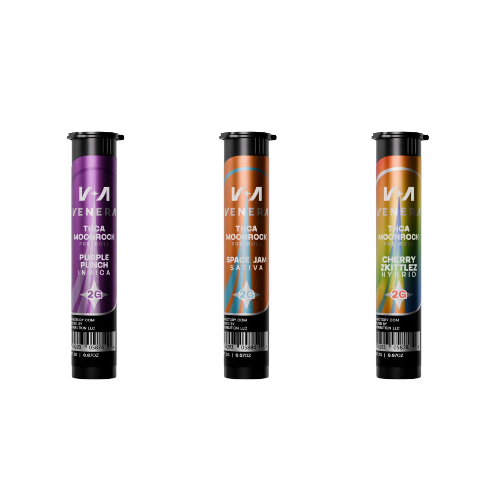 Galaxy Rolls – Moon Rock Pre-Roll Sampler