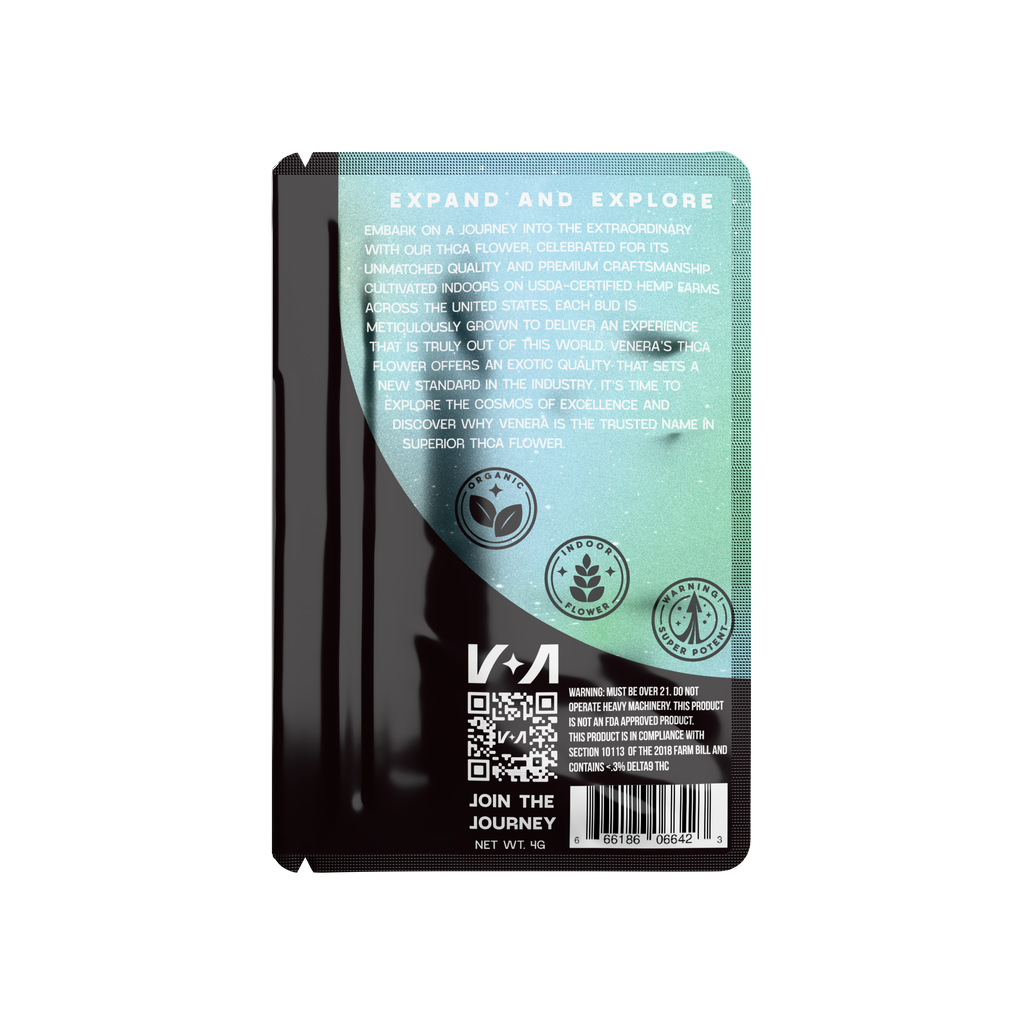 Black Biscotti THCA Hemp Flower (Indica)