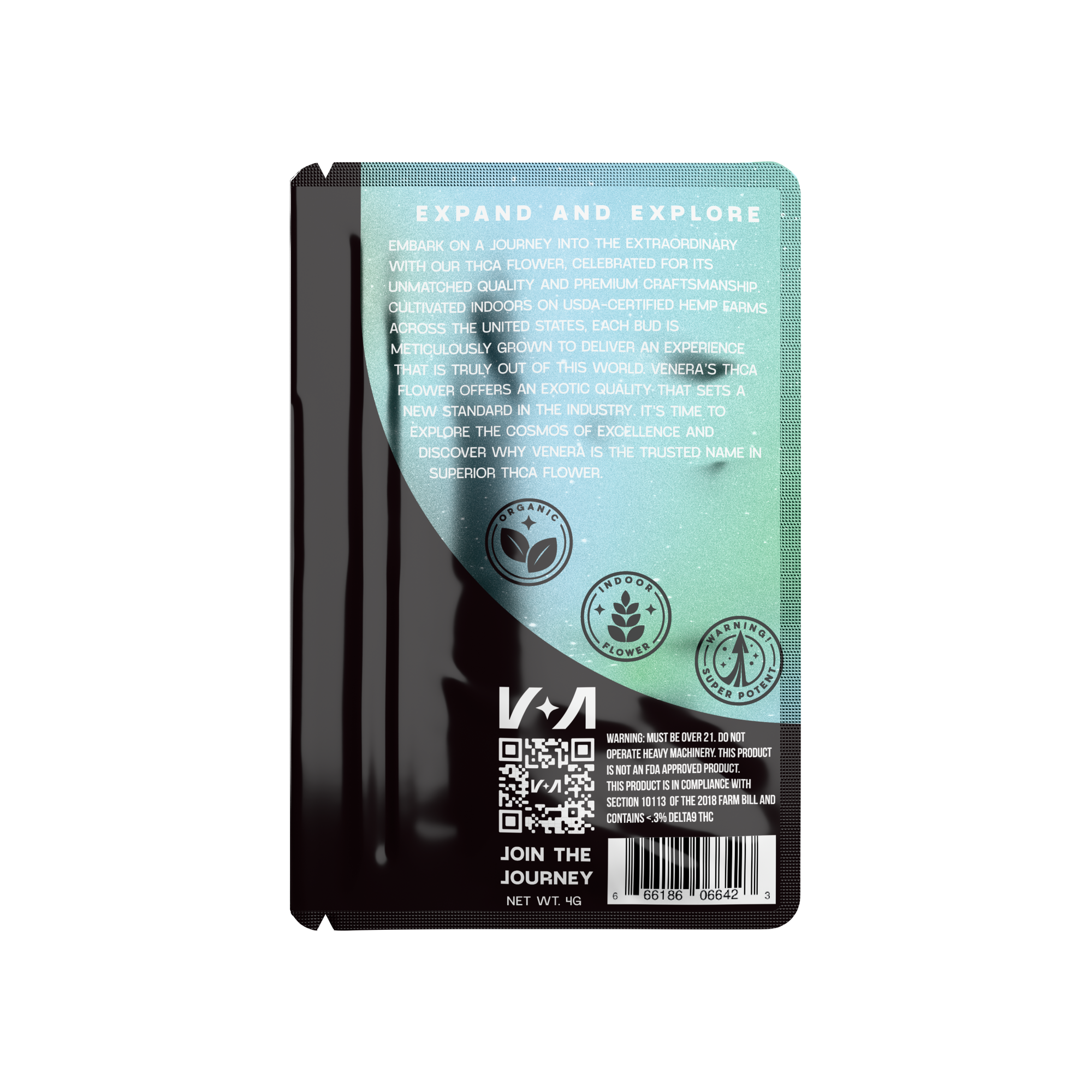 Black Biscotti THCA Hemp Flower (Indica)