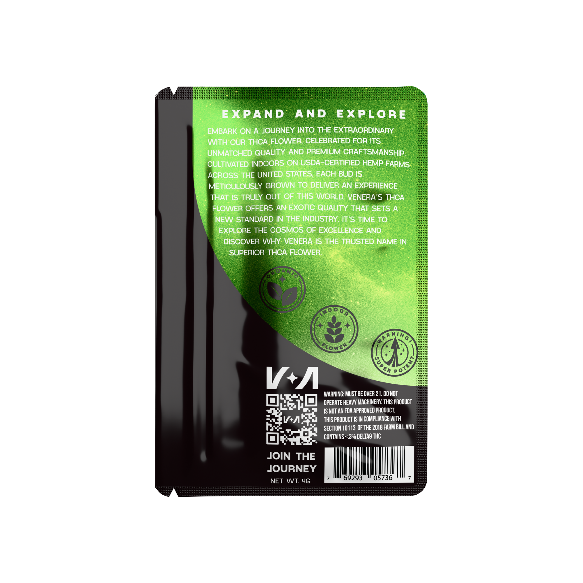 Slurricrasher  THCA Hemp Flower (Indica)