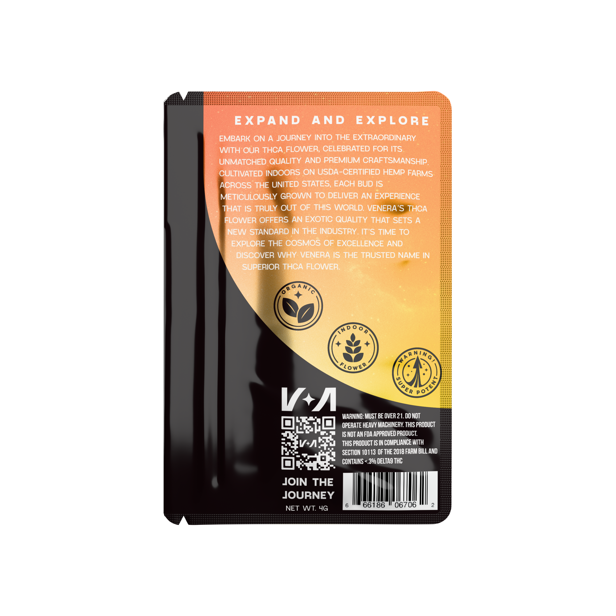 Sunset Sherbert Exotic THCA Hemp Flower (Hybrid)