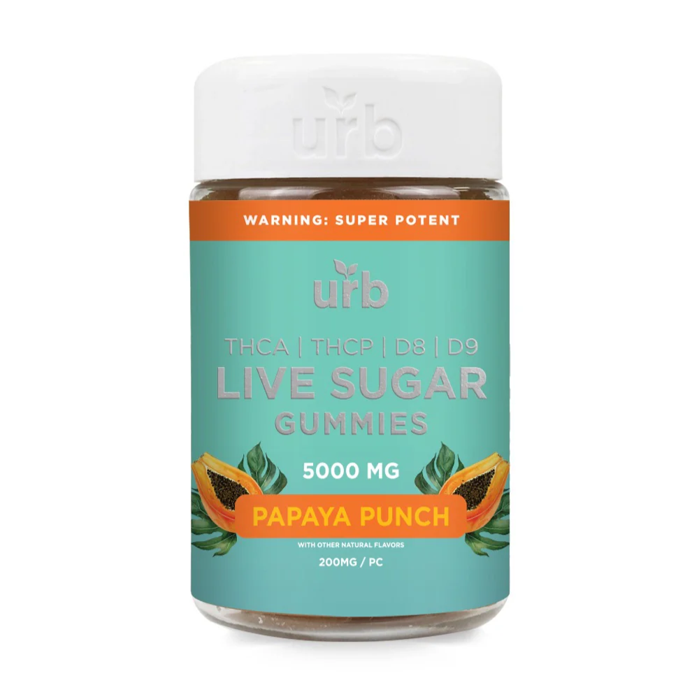 URB Live Sugar Gummies 5000mg