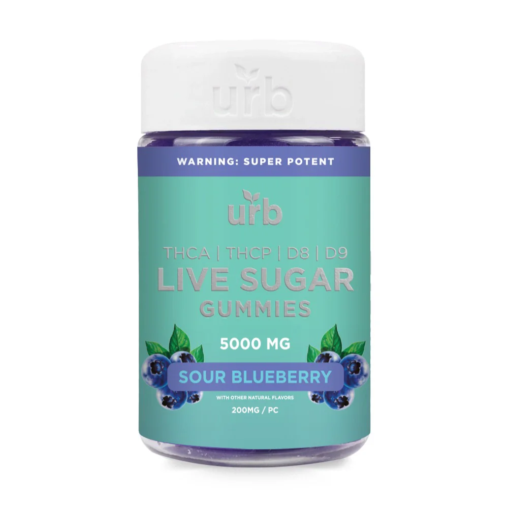 URB Live Sugar Gummies 5000mg