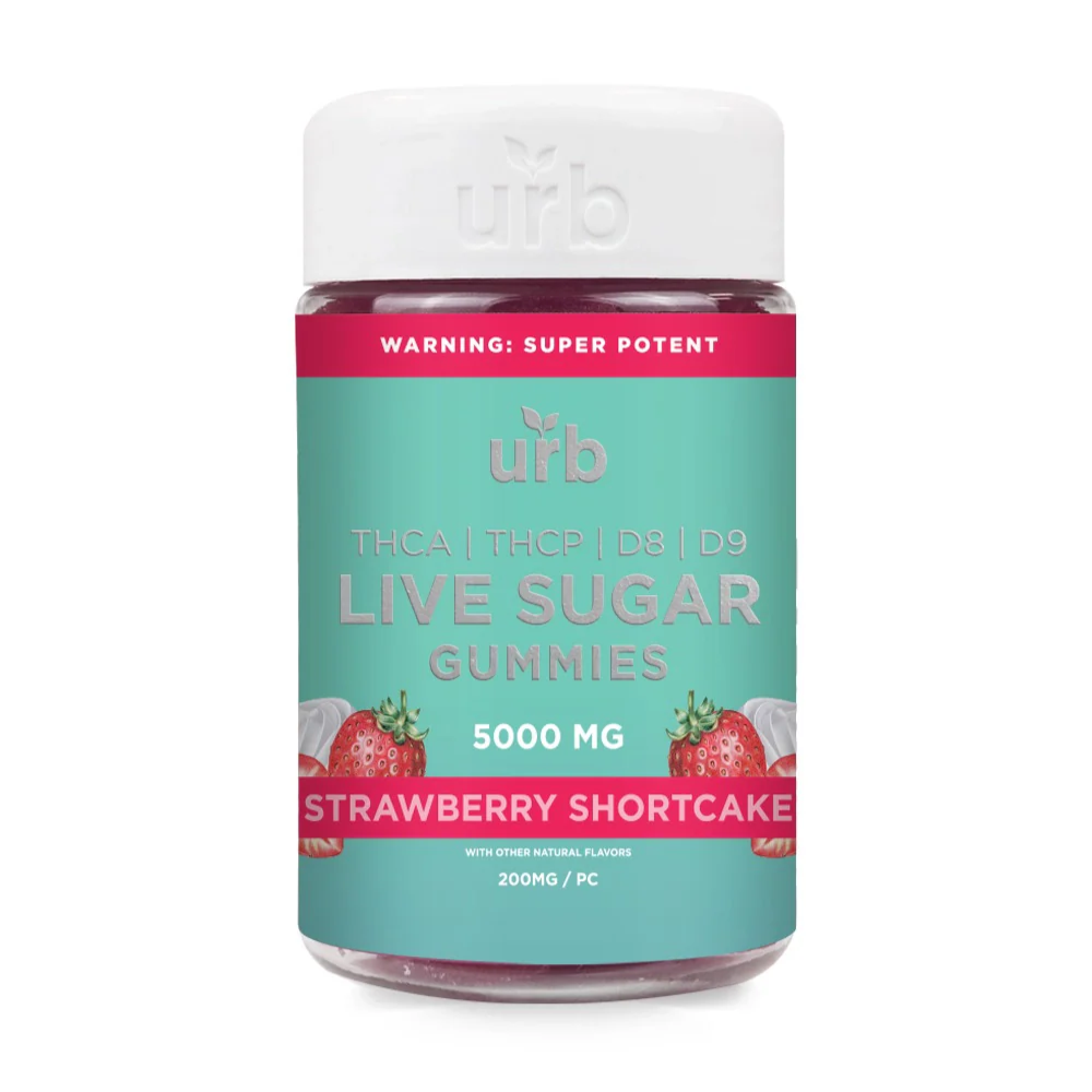 URB Live Sugar Gummies 5000mg